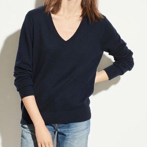 Vince 100% Cashmere Weekend V Neck Sweater XL